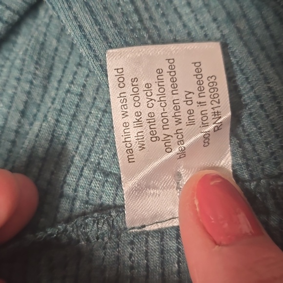 Women's Size Med, Astrologie, Teal Colored, Open Front, Long Sleeved, Ca… - Picture 7 of 8